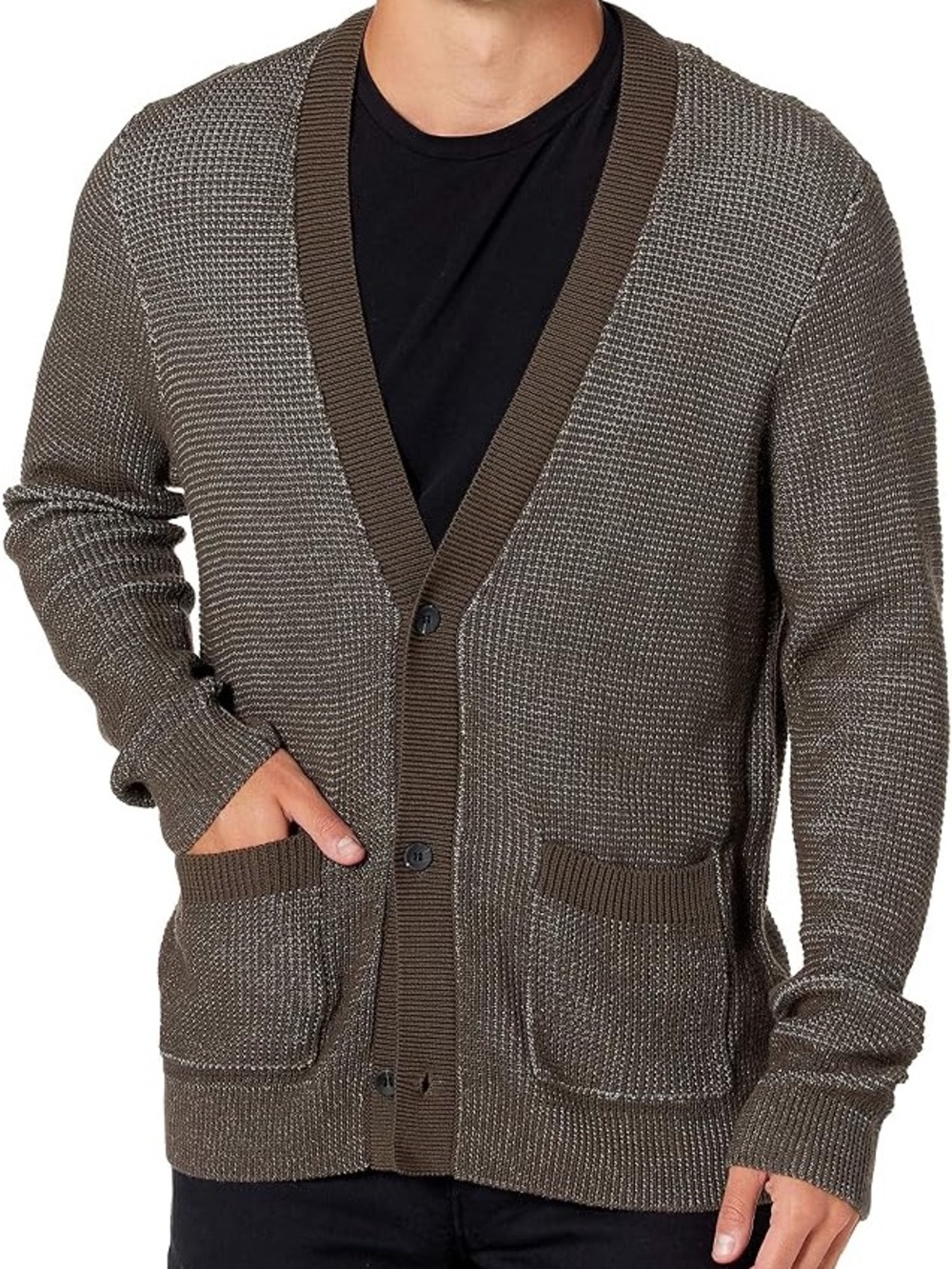 PAIGE Mens Hudson Knit Cardigan Size M